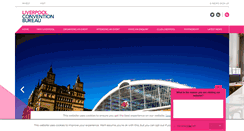 Desktop Screenshot of liverpoolconventionbureau.com